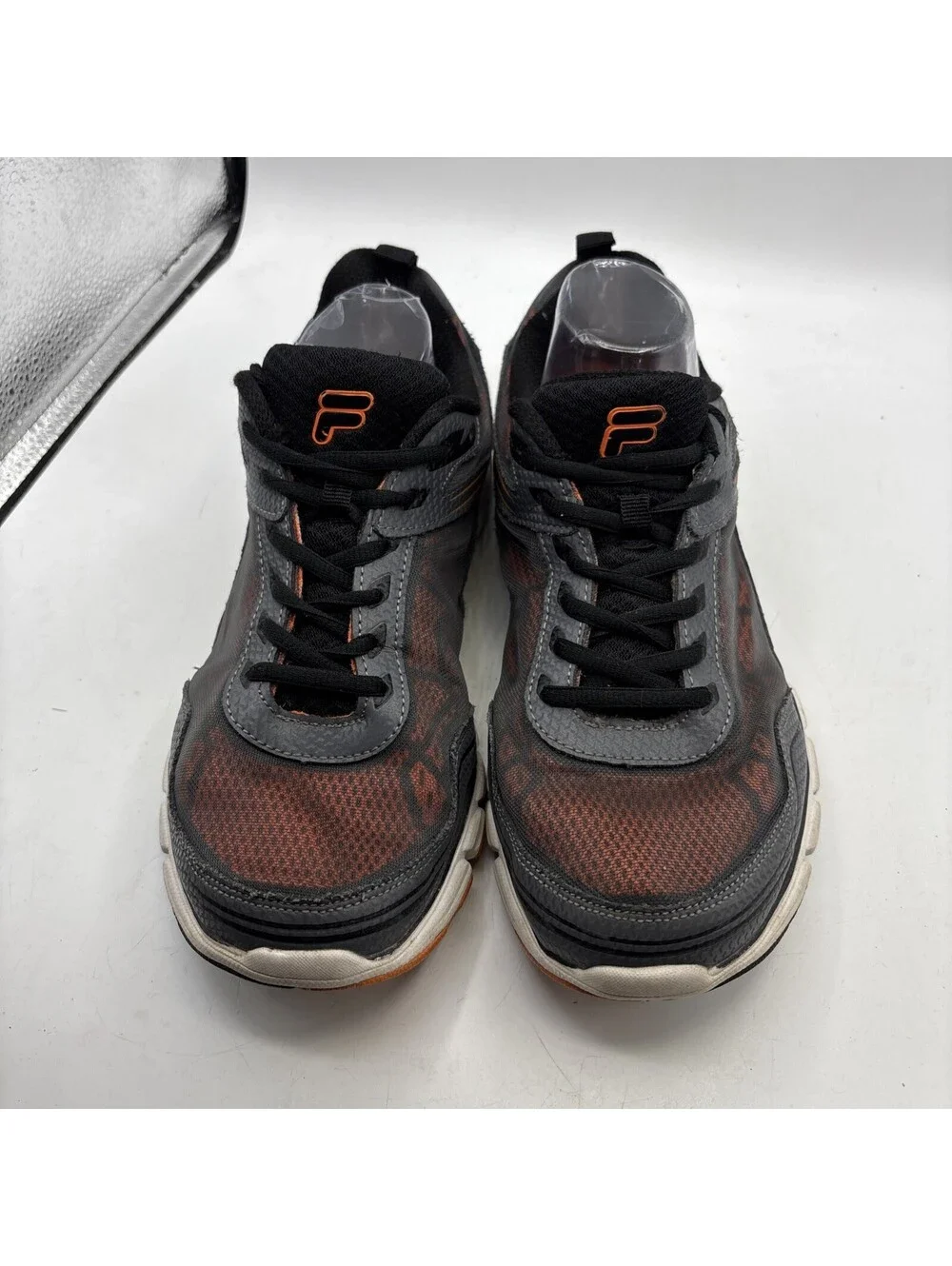 Mens Fila Ascente Trail Running Sneakers Shoes - Wide - Castlerock Size 10.5 Men